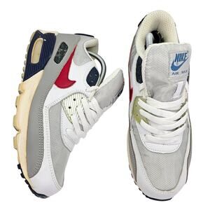 2003 Nike Air Max 90 Silver Surfer Mens 9.5 Sneakers OG Rare (with midsoles)